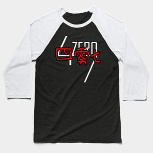 4zero7 Baseball T-Shirt